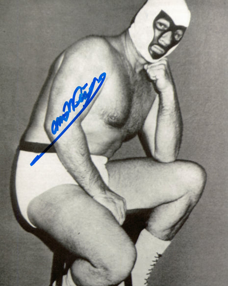 Mr Wrestling signed 8x10 Photo