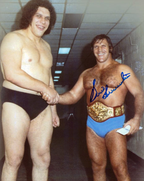 Bruno Sammartino signed 8x10 Photo