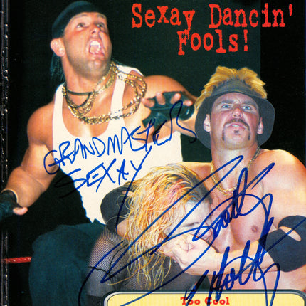 Brian Christopher & Scotty 2 Hotty signed Magazine Page (w/ JSA)