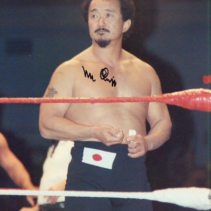 Mr Fuji signed 8x10 Photo