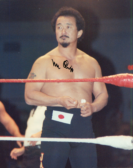 Mr Fuji signed 8x10 Photo