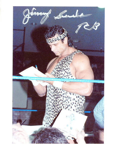 Jimmy Snuka signed 8x10 Photo