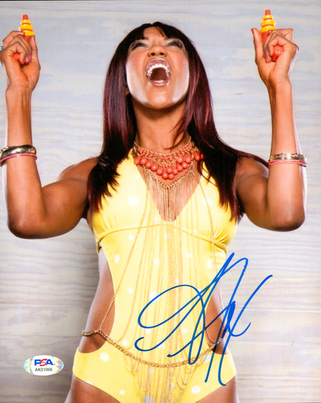 Alicia Fox signed 8x10 Photo (w/ PSA)