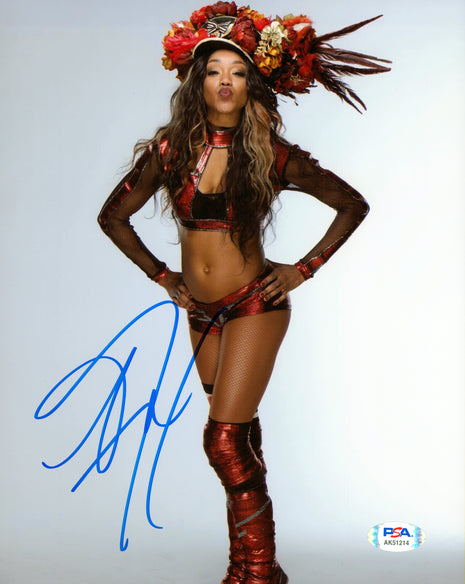 Alicia Fox signed 8x10 Photo (w/ PSA)