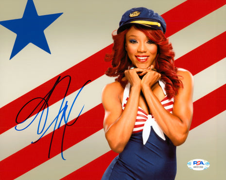 Alicia Fox signed 8x10 Photo (w/ PSA)