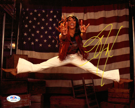 Alicia Fox signed 8x10 Photo (w/ PSA)