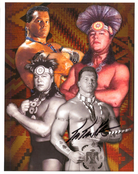 Tatanka signed 8x10 Photo