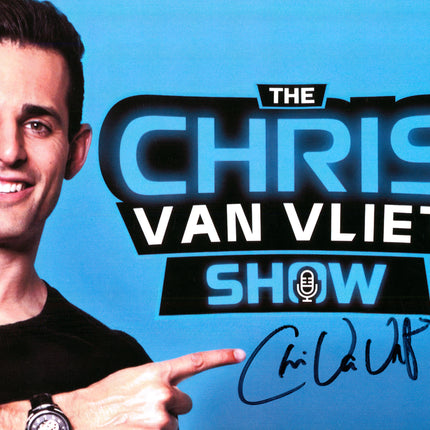 Chris Van Vliet signed 8x10 Photo