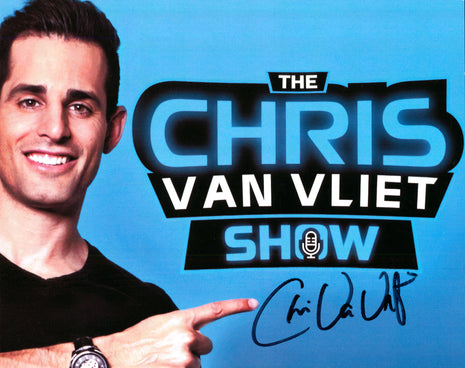 Chris Van Vliet signed 8x10 Photo