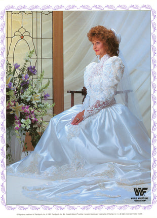 WWF Randy Savage & Elizabeth Wedding Photo Set - Original Unsigned