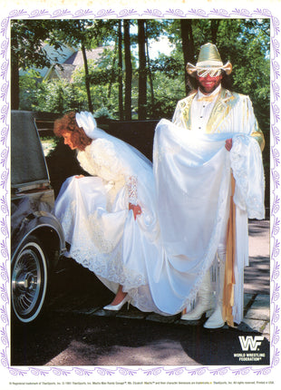 WWF Randy Savage & Elizabeth Wedding Photo Set - Original Unsigned