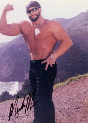 Macho Man Randy Savage signed 8x10 Photo