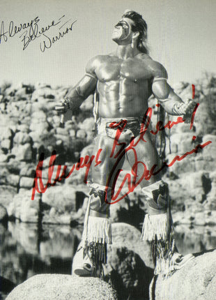Ultimate Warrior signed 8x10 Photo