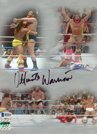 Ultimate Warrior signed 8x10 Photo (w/ Beckett)