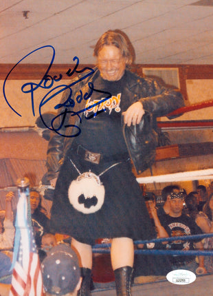 Rowdy Roddy Piper signed 8x10 Photo (w/ JSA)