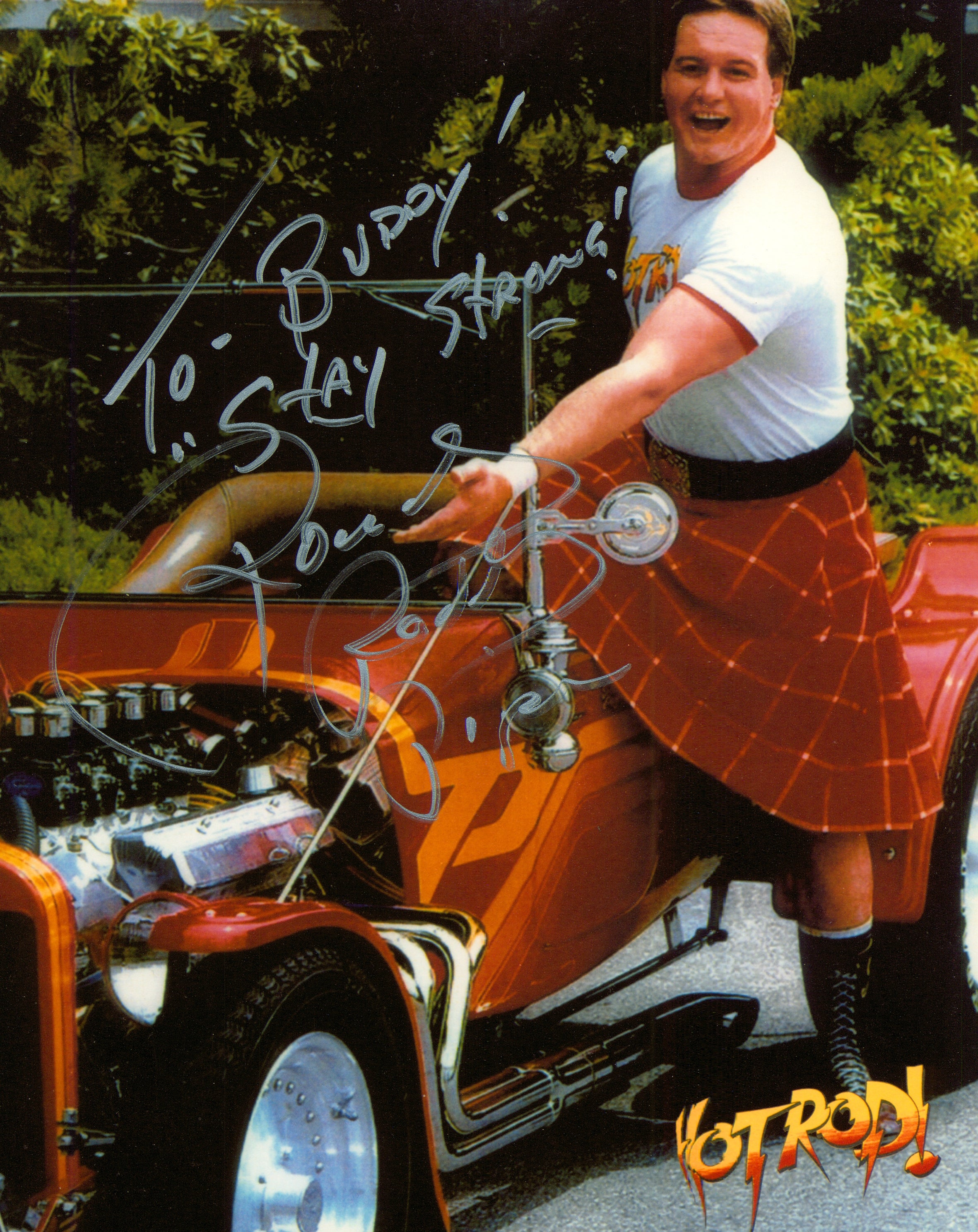 Rowdy Roddy Piper signed 8x10 Photo – Signed By Superstars