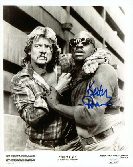 Keith David signed 8x10 Photo (w/ JSA)