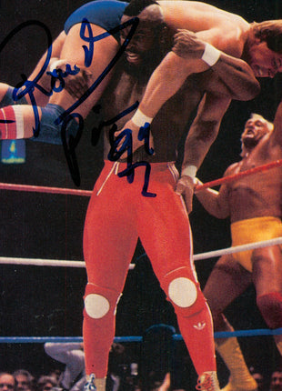 Rowdy Roddy Piper signed 4.5x6 Photo (w/ JSA)