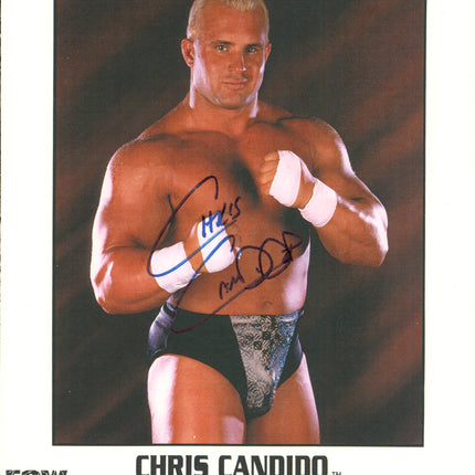 Chris Candido signed 8x10 Photo