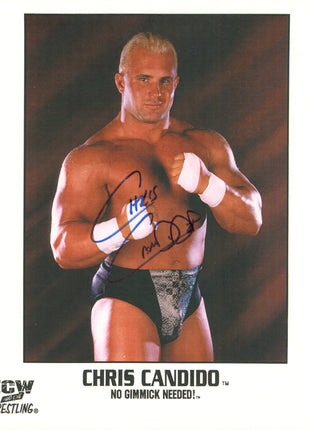 Chris Candido signed 8x10 Photo