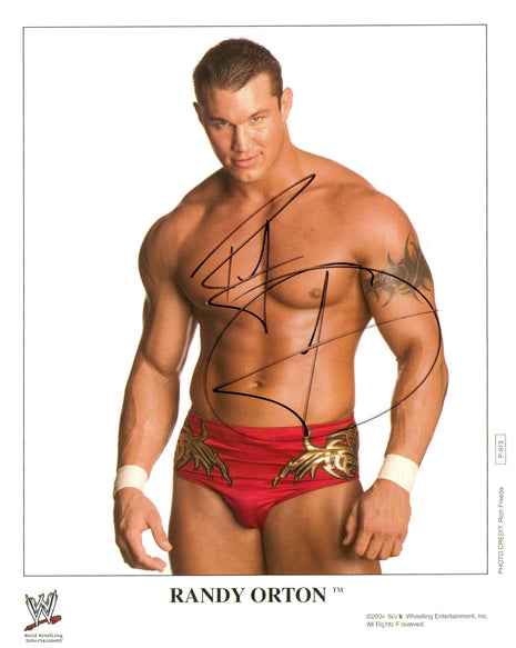 Randy Orton signed 8x10 Photo