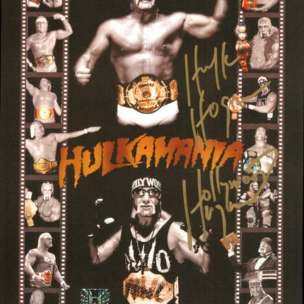 Hulk Hogan & Hollywood Hogan dual signed 8x10 Photo (w/ Beach Shop COA)