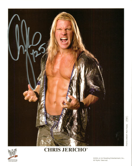 Chris Jericho signed 8x10 Photo