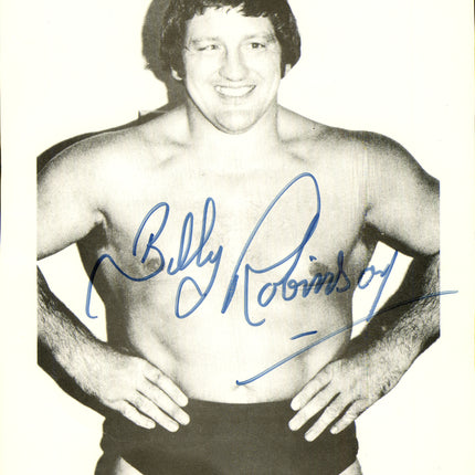 Billy Robinson signed 8x10 Photo