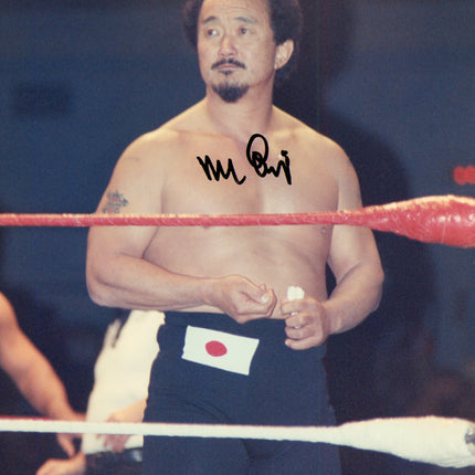 Mr Fuji signed 8x10 Photo