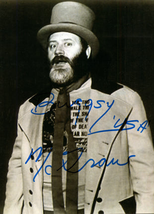 Bugsy McGraw signed 8x10 Photo