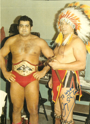 Chief Jay Strongbow signed 8x10 Photo