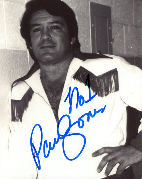 Paul Jones signed 8x10 Photo