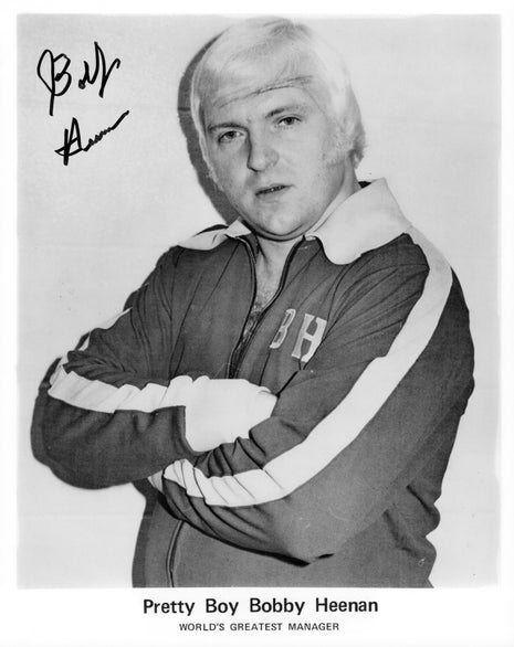 Bobby Heenan signed 8x10 Photo