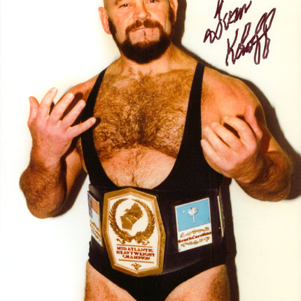 Ivan Koloff signed 8x10 Photo