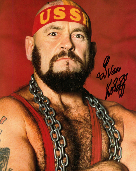 Ivan Koloff signed 8x10 Photo