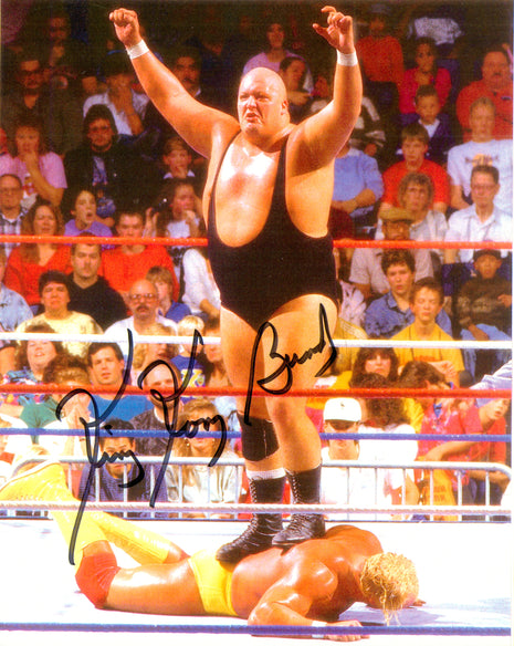 King Kong Bundy signed 8x10 Photo