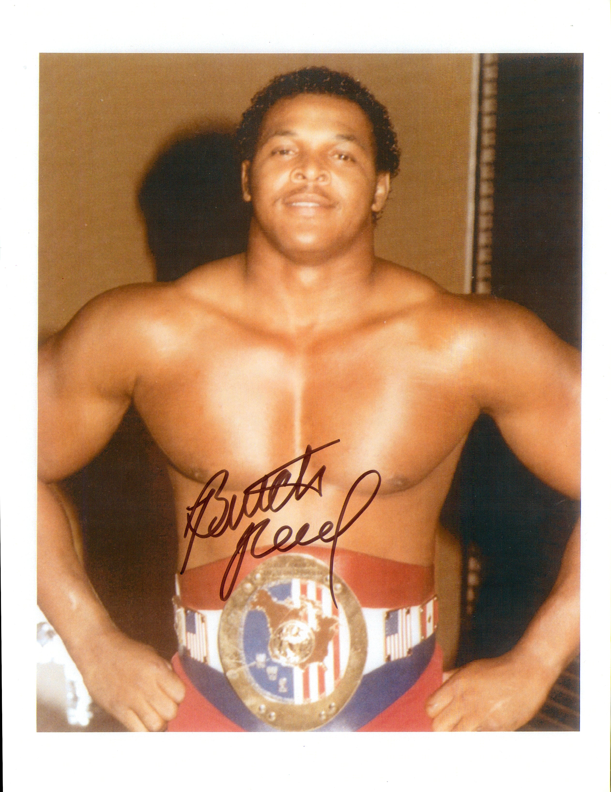 Butch Reed signed 8x10 Photo – Signed By Superstars