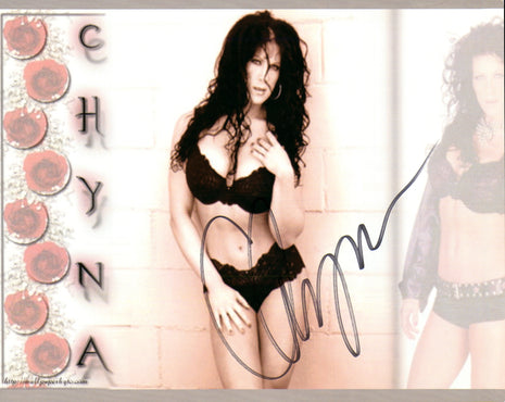 Chyna signed 8x10 Photo