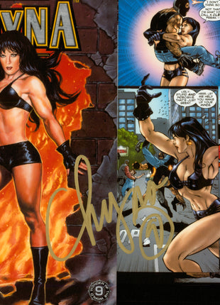 Chyna signed 8x10 Photo (w/ JSA)