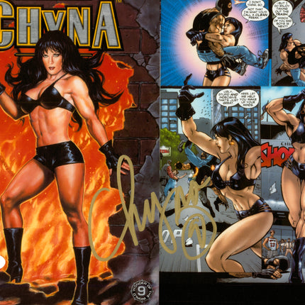 Chyna signed 8x10 Photo (w/ JSA)