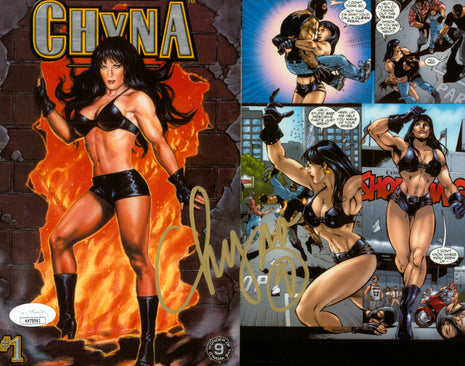 Chyna signed 8x10 Photo (w/ JSA)