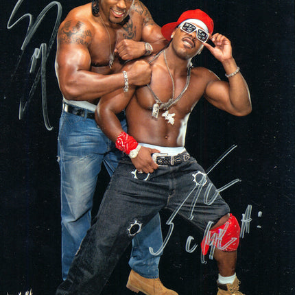 Cryme Tyme dual signed 8x10 Photo