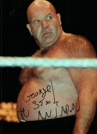 George Steele signed 8x10 Photo