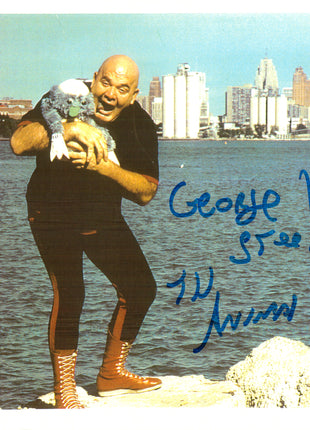 George Steele signed 8x10 Photo