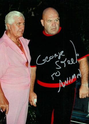 George Steele signed 8x10 Photo