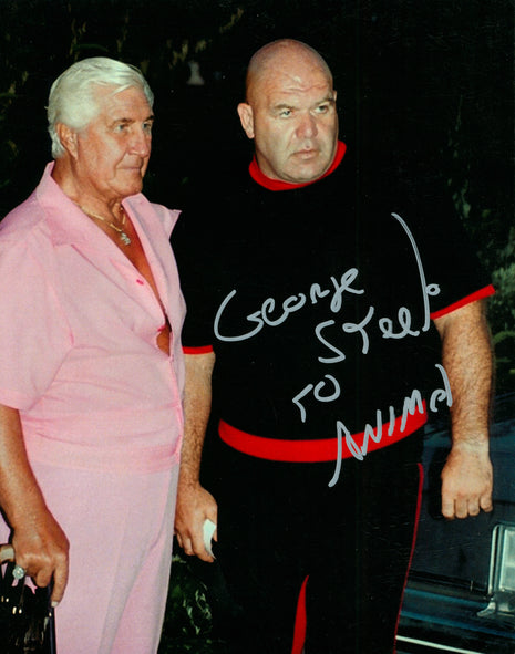 George Steele signed 8x10 Photo