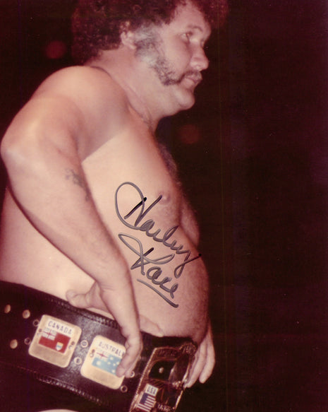 Harley Race signed 8x10 Photo