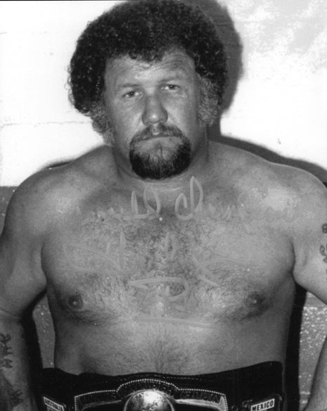 Harley Race signed 8x10 Photo