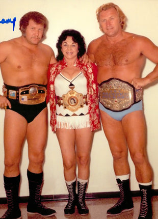 Harley Race signed 8x10 Photo