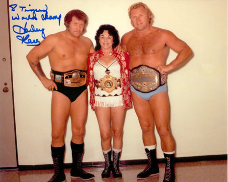 Harley Race signed 8x10 Photo